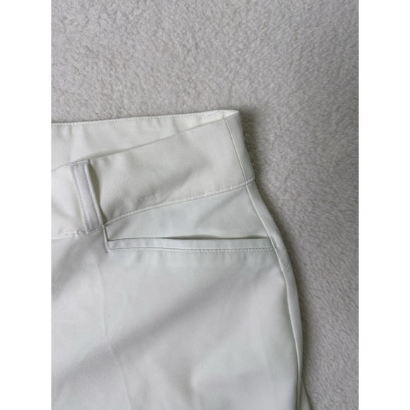 Adidas 5" Primegreen Golf Shorts White Women's 12 Stretch Flat Front Pockets - Picture 12 of 13